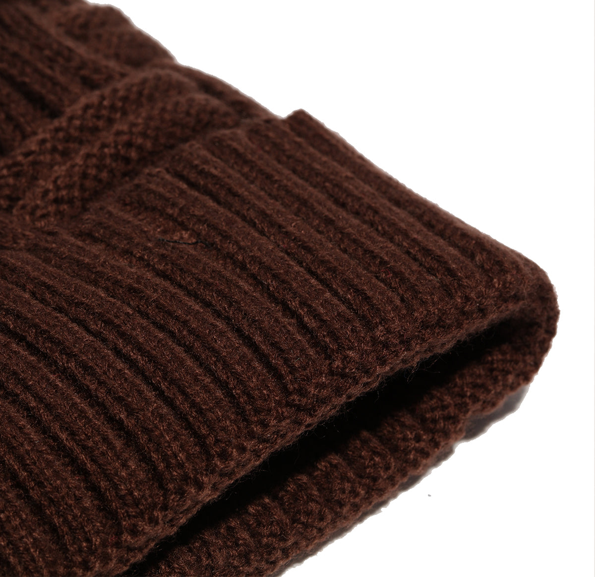 DXPE Sherpa BROWN Beanie