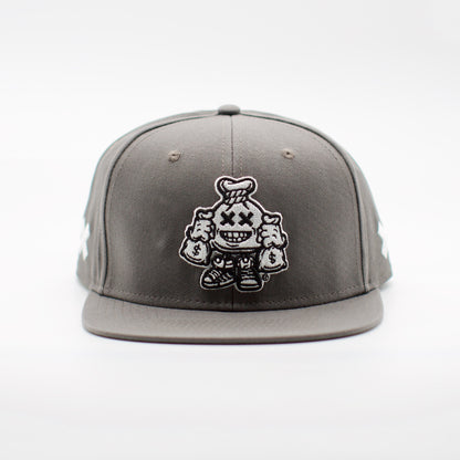 Mr. Moneybags Snapback Grey