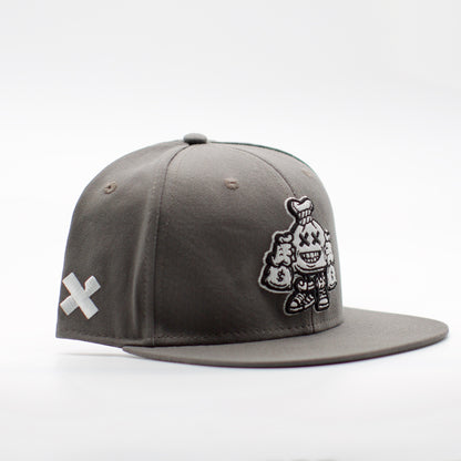 Mr. Moneybags Snapback Grey