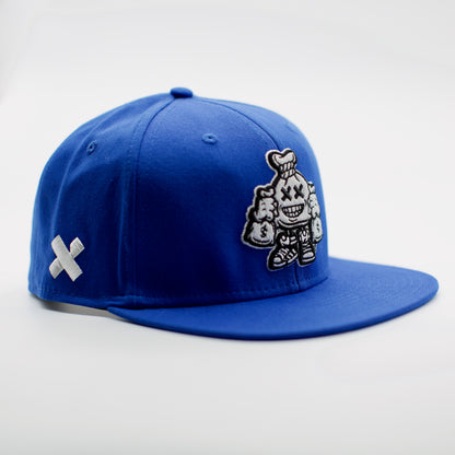 Mr. Moneybags Snapback Blue