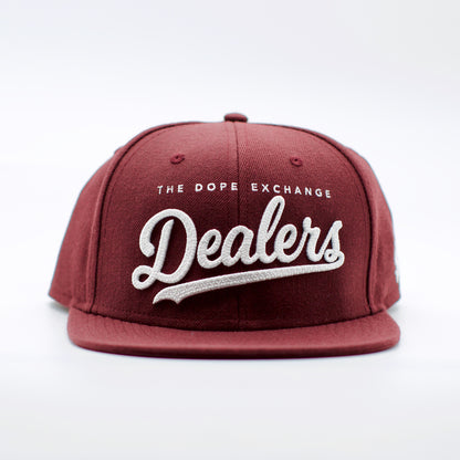 Dealers Classic Snapback Burgundy