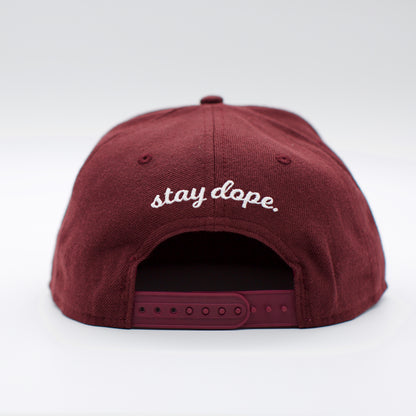 Dealers Classic Snapback Burgundy