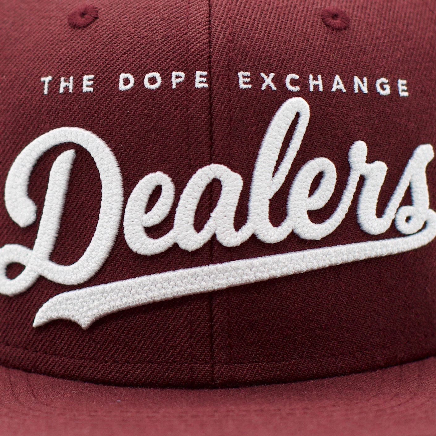 Dealers Classic Snapback Burgundy