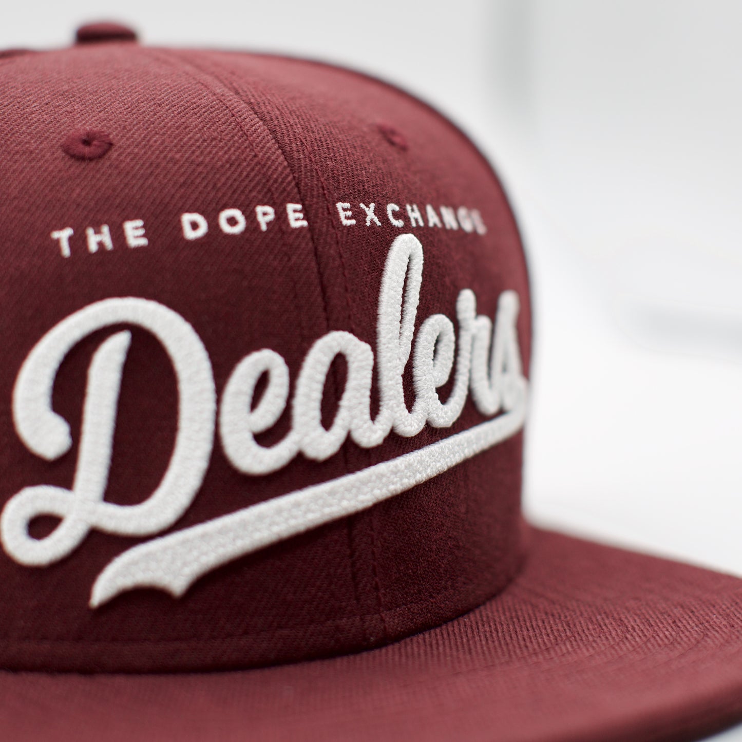 Dealers Classic Snapback Burgundy