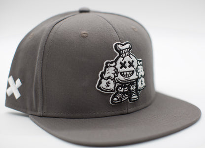 Mr. Moneybags Snapback Grey